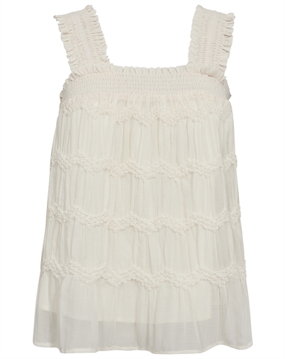 Co' Couture - Jerrycc Smock Strap Top - Off White